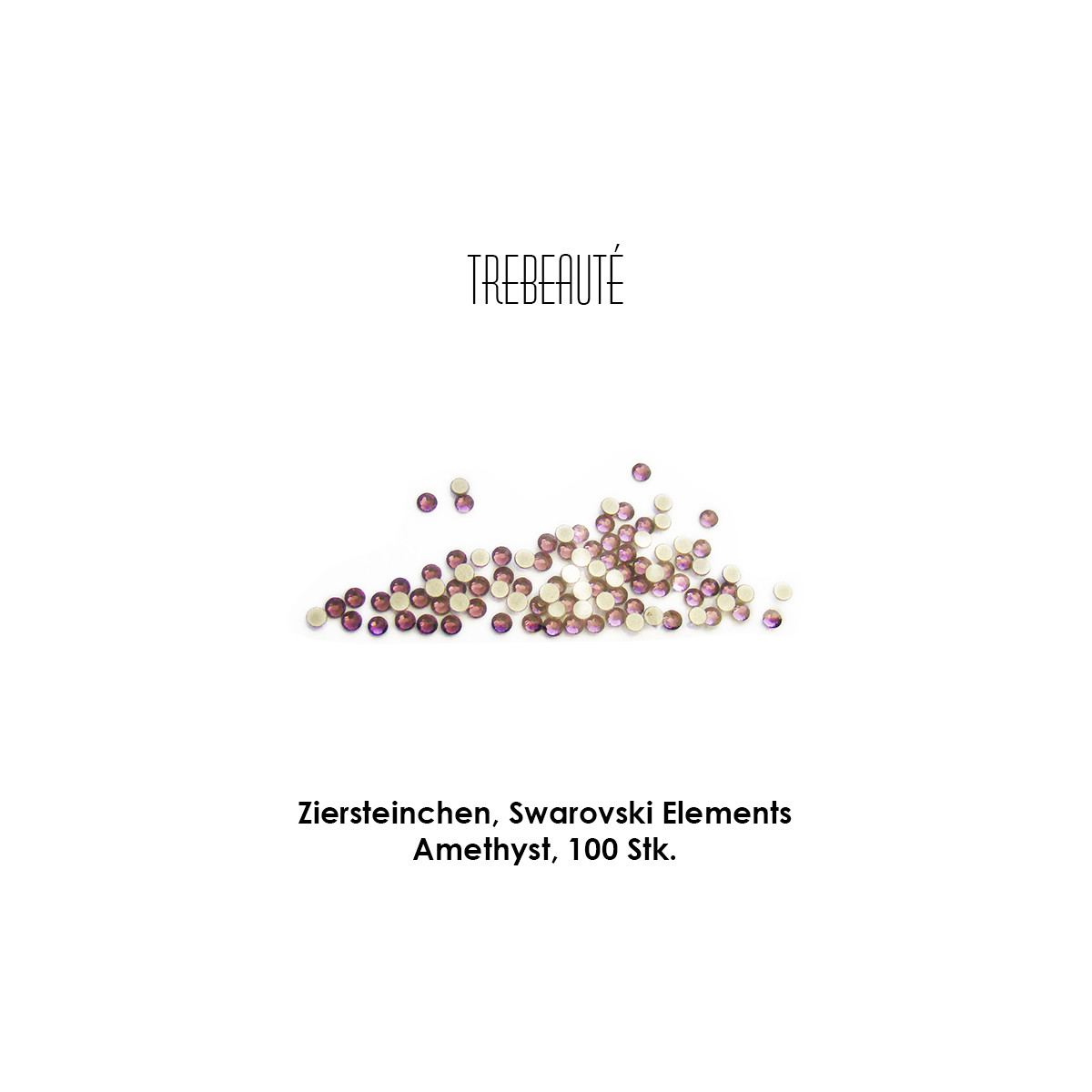 Ziersteinchen Amethyst 204 - CRYSTALLIZED XX - Swarovski Ele