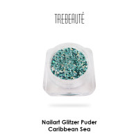 Nailart Glitzer Puder & Glitterstaub, Caribbean Sea