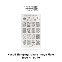Konad Stamping Square Image Plate - Type KS-SQ 10