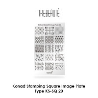Konad Stamping Square Image Plate - Type KS-SQ 20