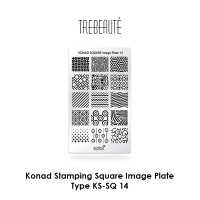 Konad Stamping Square Image Plate - Type KS-SQ 14
