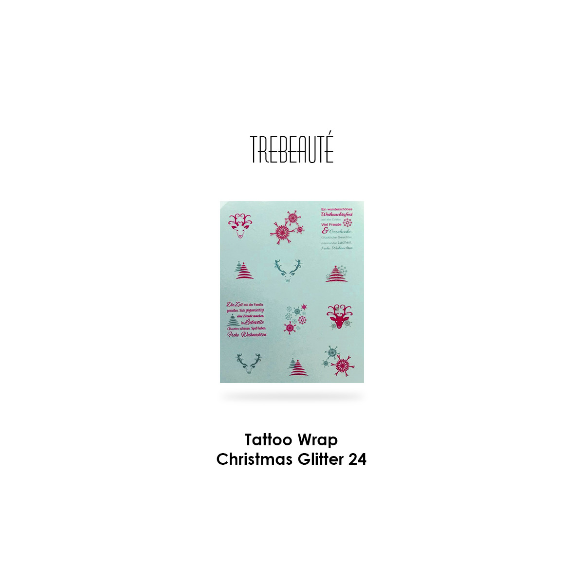 Tattoo Wrap - Christmas Glitter 24