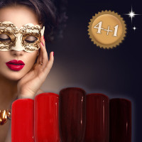 Farbgel 5er Set - Five Shades of Red