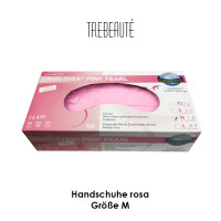 Box Nitril-Handschuhe - Größe M - 100 Stk. Farbe Pink