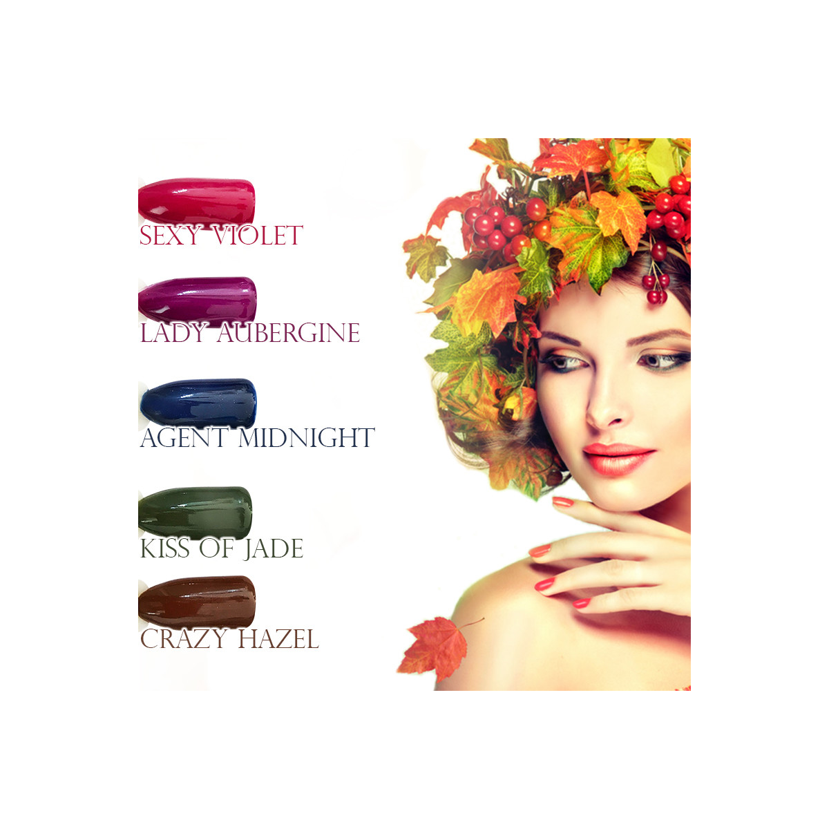 Farbgel 5er Set - Autumn Colors