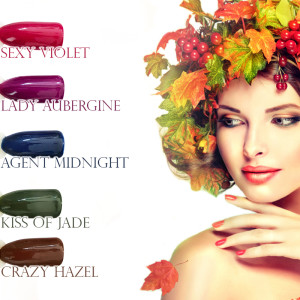 Farbgel 5er Set - Autumn Colors