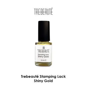 Trebeauté Stamping Lack - Shiny Gold - 12ml