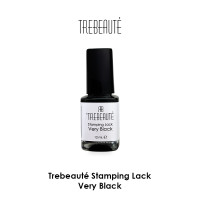 Trebeauté Stamping Lack - Very Black - 12ml