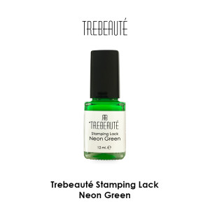 Trebeauté Stamping Lack - Neon Green - 12ml