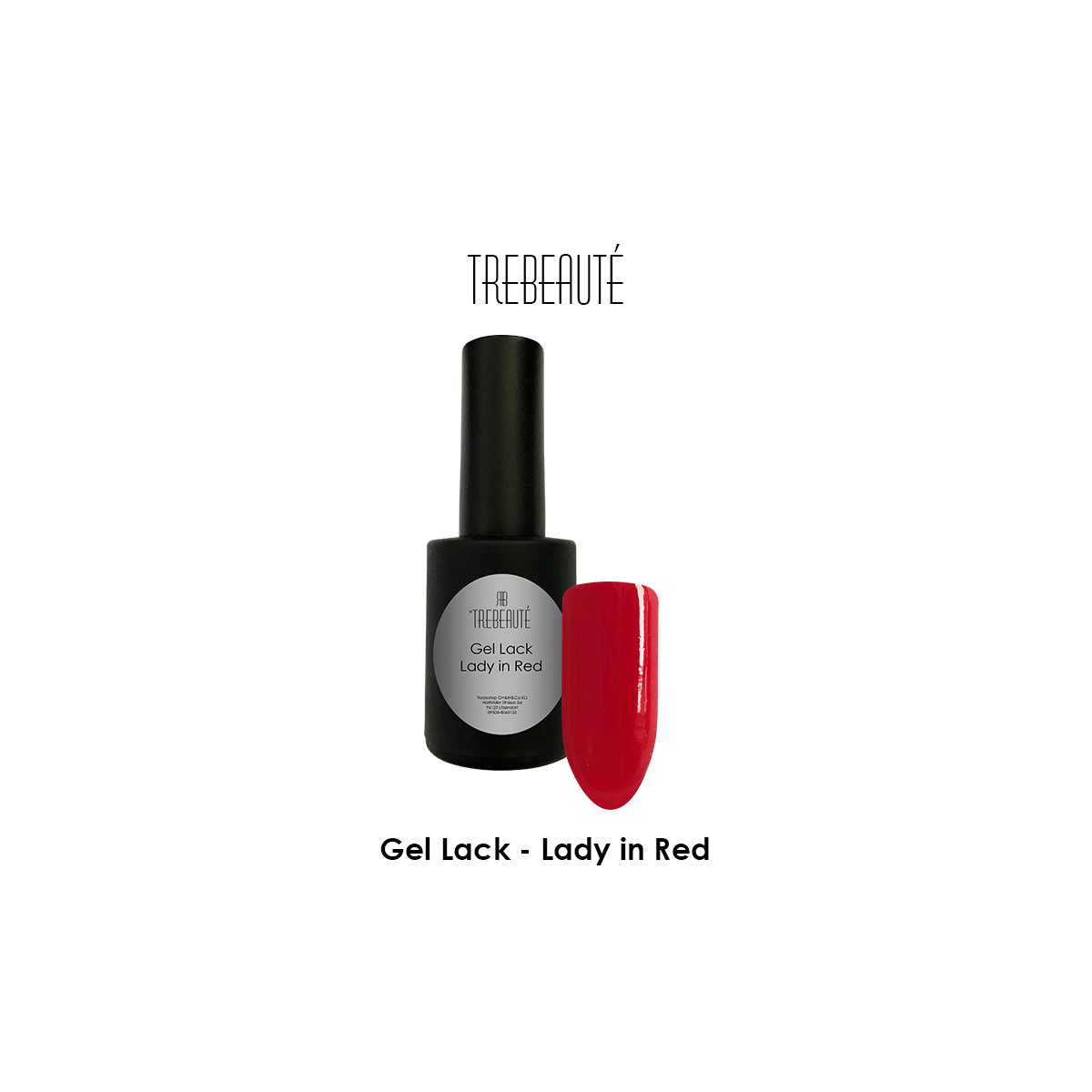 Gel Lack Lady in Red 10ml