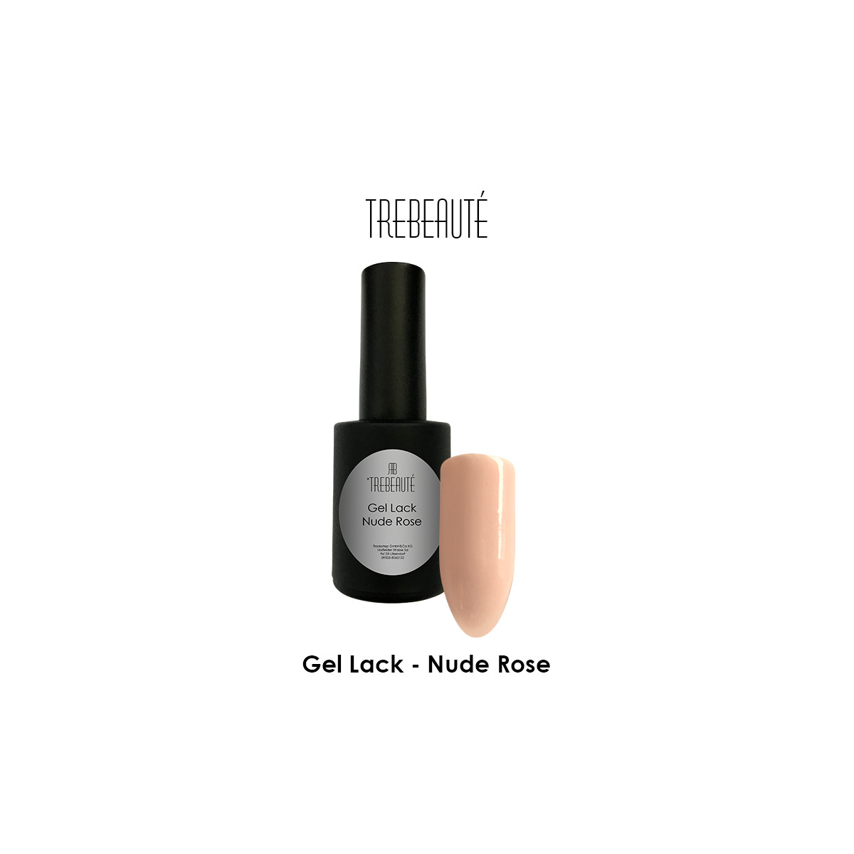 Gel Lack Nude Rose 10ml