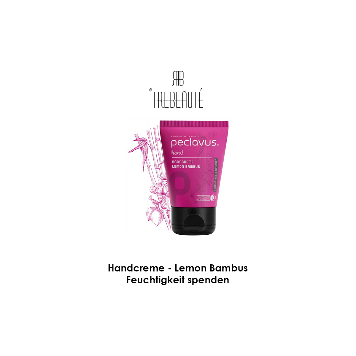 Peclavus Handcreme - Lemon Bambus 30ml