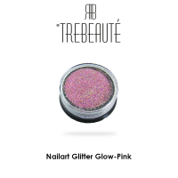 Nailart Glitter Glow-Pink