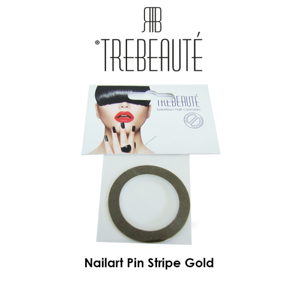 Nailart Pin Stripe Gold