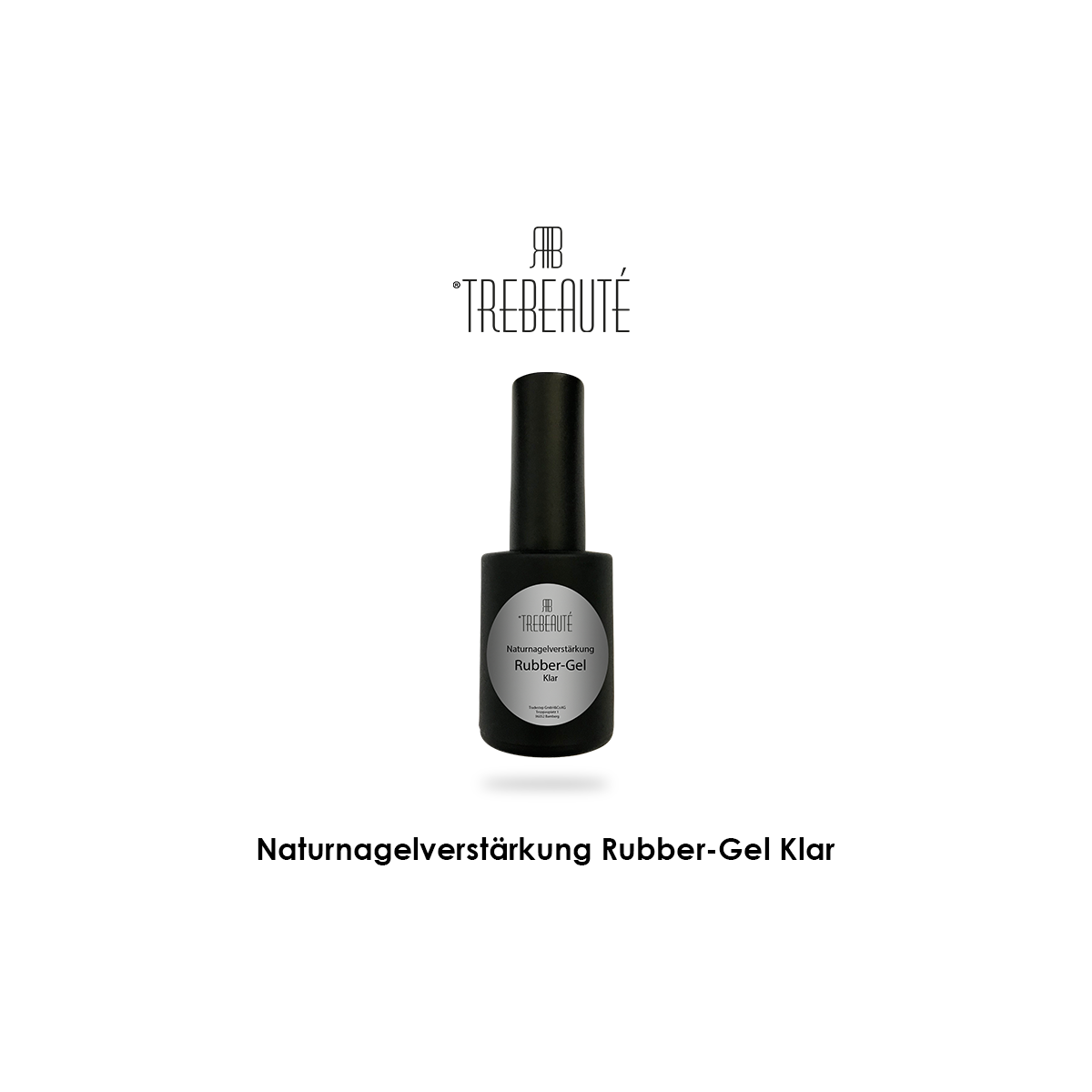 Rubber Gel Naturnagelverstärkung Klar 10ml