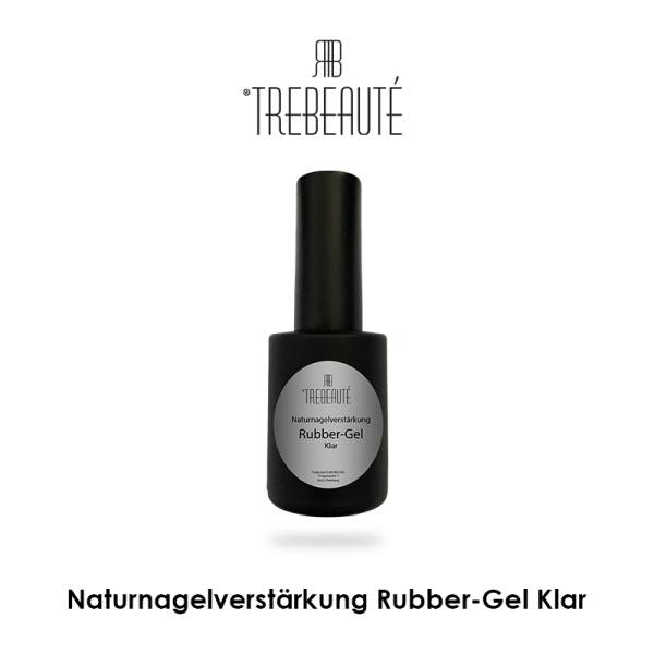 Rubber Gel Naturnagelverstärkung Klar 10ml