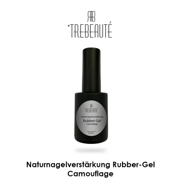 Rubber Gel Naturnagelverstärkung Camouflage 10ml