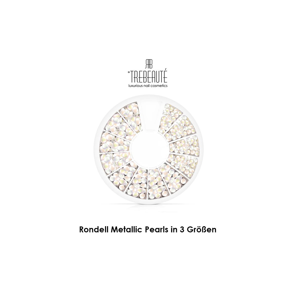Rondell Metallic Pearls 3 Größen