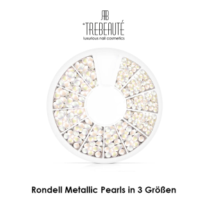 Rondell Metallic Pearls 3 Größen