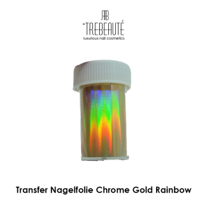 Transfer Nagelfolie Rainbow-Pastell