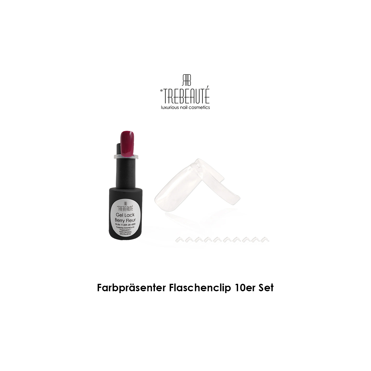 Farbpräsenter Flaschenclip