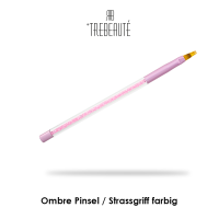 Ombre Pinsel / Strassgriff rosa