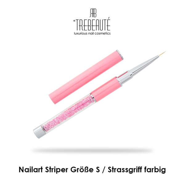 Nailart Pinsel Striper Gr. S / Acrylglittergriff
