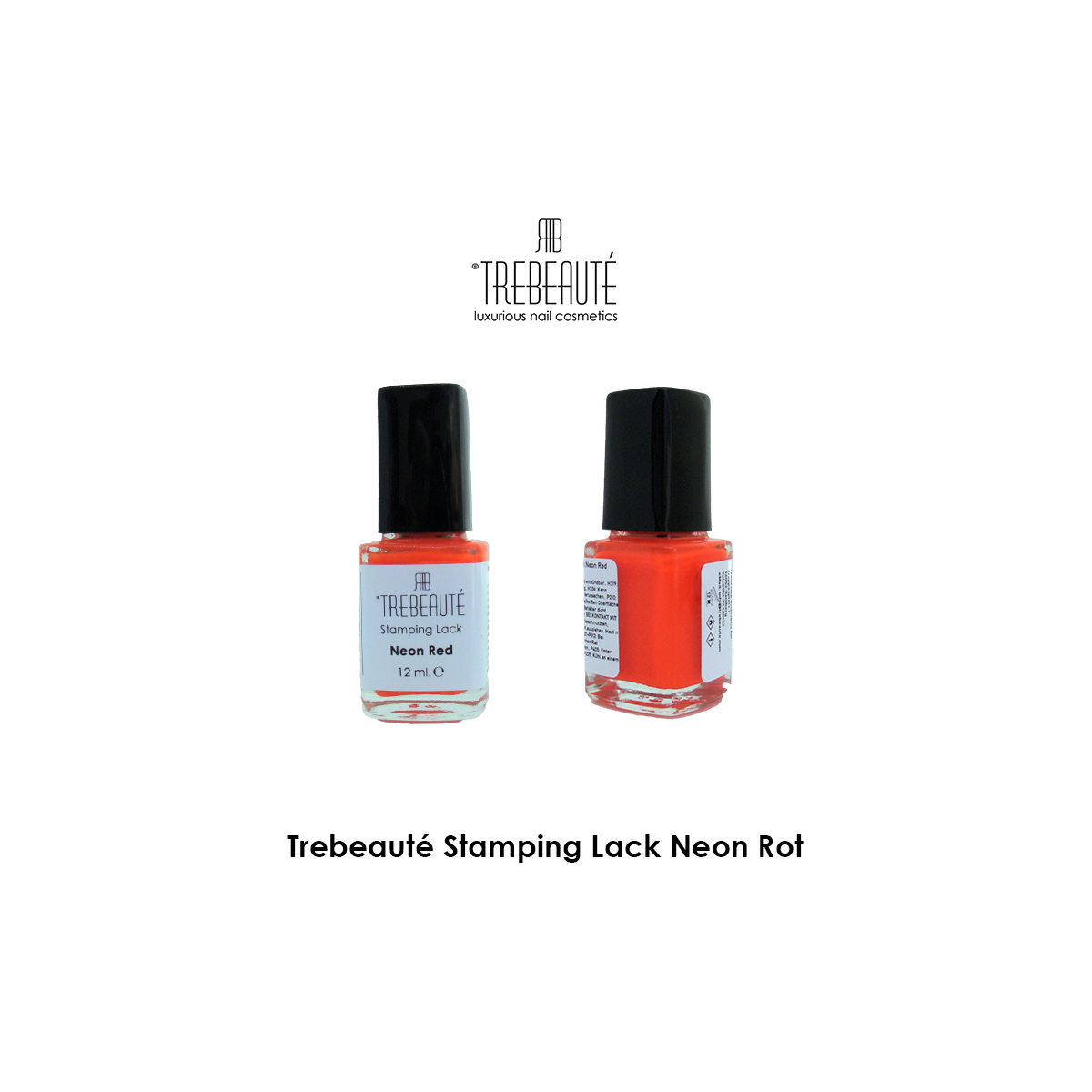 Trebeauté Stamping Lack - Neon Ro box