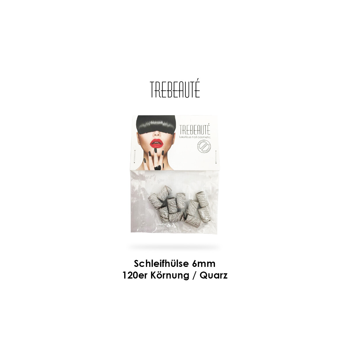 Schleifkappe-Schleifhülse 6mm 120er box