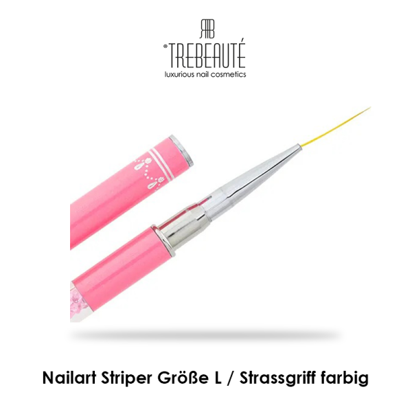 Nailart Pinsel Striper Gr. L / Acrylglittergriff