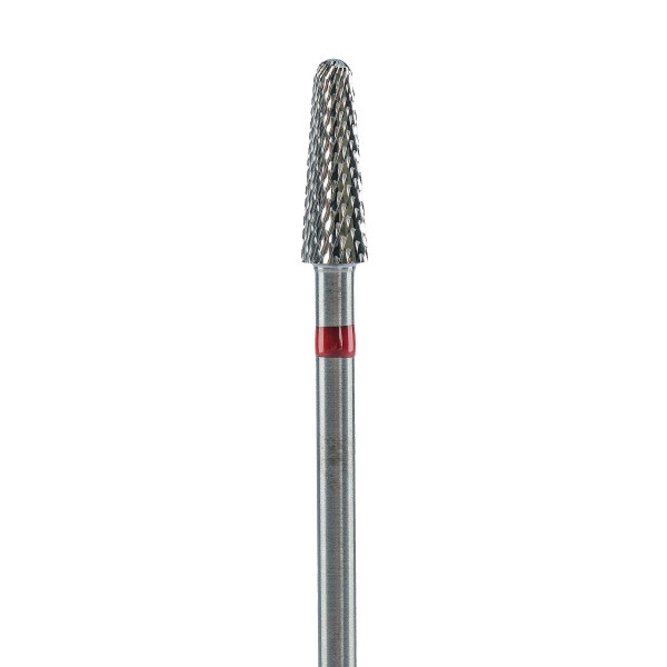 KEF40051O - Vollhartmetall Kegelfräser mit Schneidspitze, Kreuzverzahnung