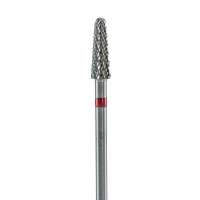 KEF40051O - Vollhartmetall Kegelfräser mit Schneidspitze, Kreuzverzahnung
