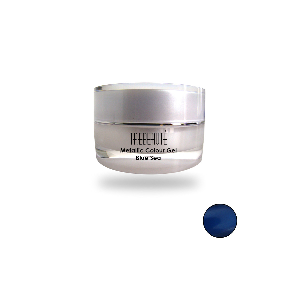 Colour Gel Metallic Blue Sea 5ml