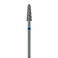 KEM40051O - Vollhartmetall Kegelfräser mit Schneidspitze, Kreuzverzahnung