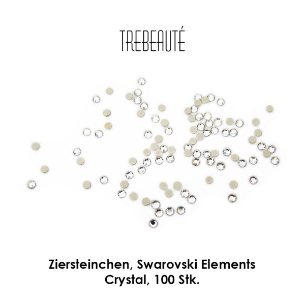 Ziersteinchen Crystal 001 - CRYSTALLIZED XX - Swarovski Elements, 1,4mm, 100 Stk.