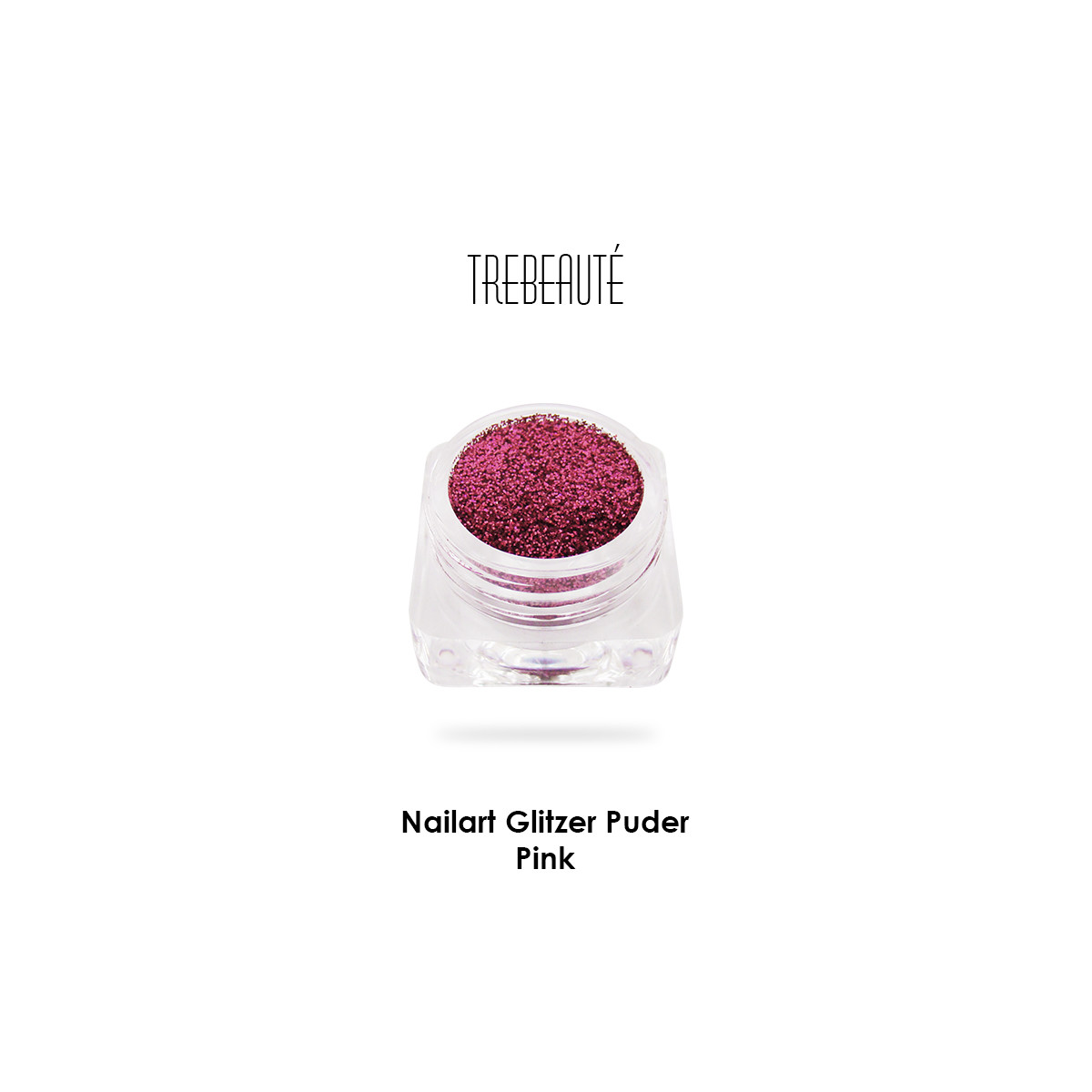 Nailart Glitzer Puder & Glitterstaub, Pink
