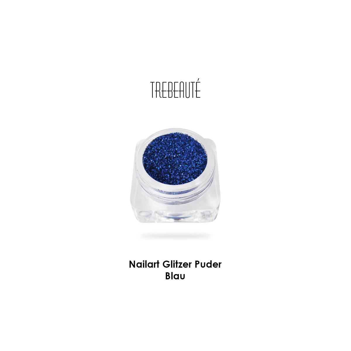 Nailart Glitzer Puder & Glitterstaub, Blau