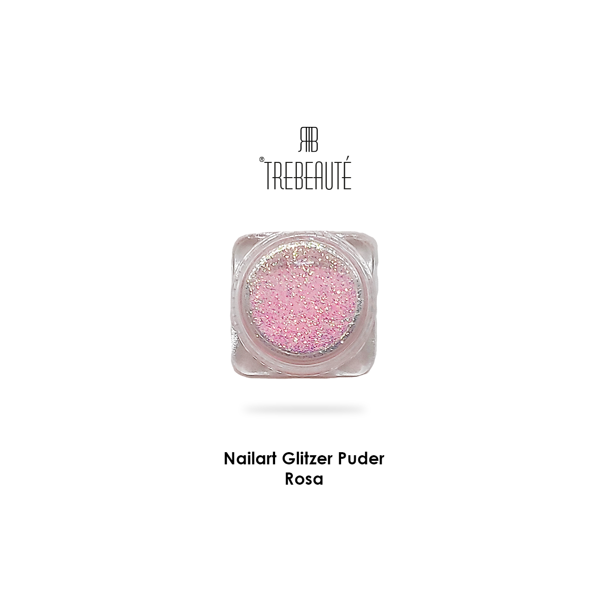 Nailart Glitzer Puder & Glitterstaub, Rosa