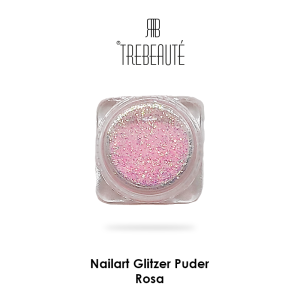 Nailart Glitzer Puder & Glitterstaub, Rosa