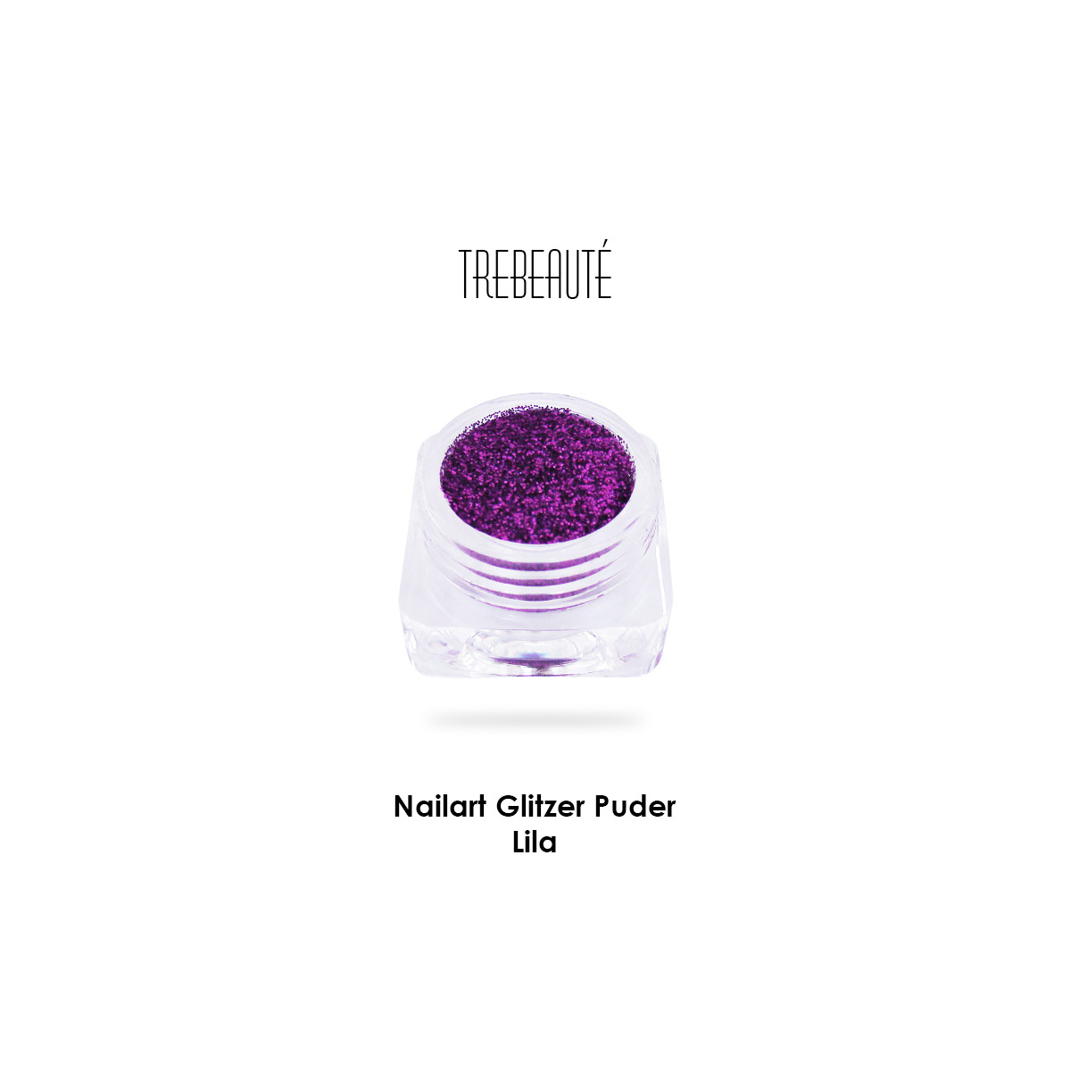 Nailart Glitzer Puder & Glitterstaub, Lila