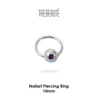 Nailart Piercing Ring mit Kugel - 10mm