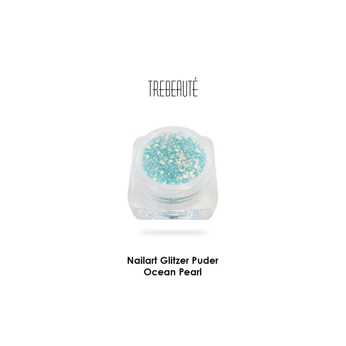 Nailart Glitzer Puder & Glitterstaub, Ocean Pearl