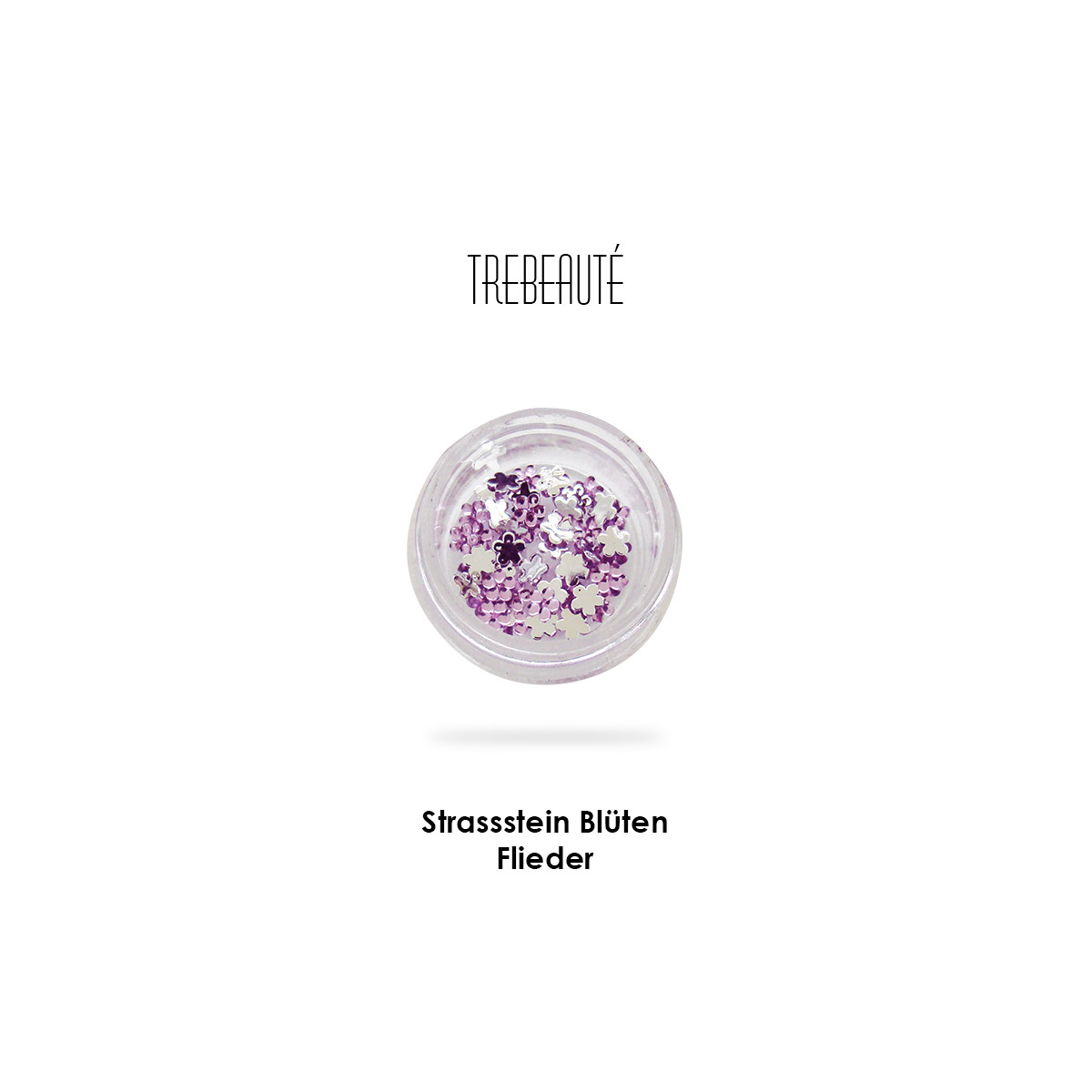 Nailart Strasssteine Blüten - Farbe Flieder