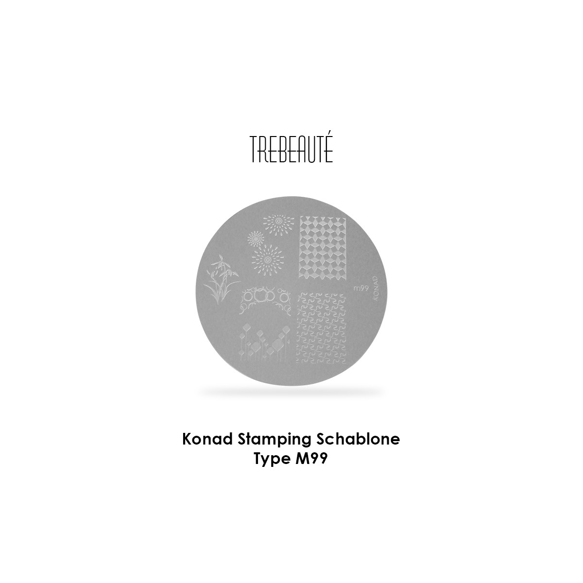 Konad Stamping Schablone - Type M99