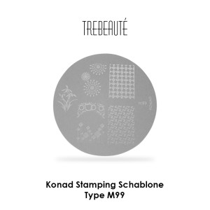 Konad Stamping Schablone - Type M99