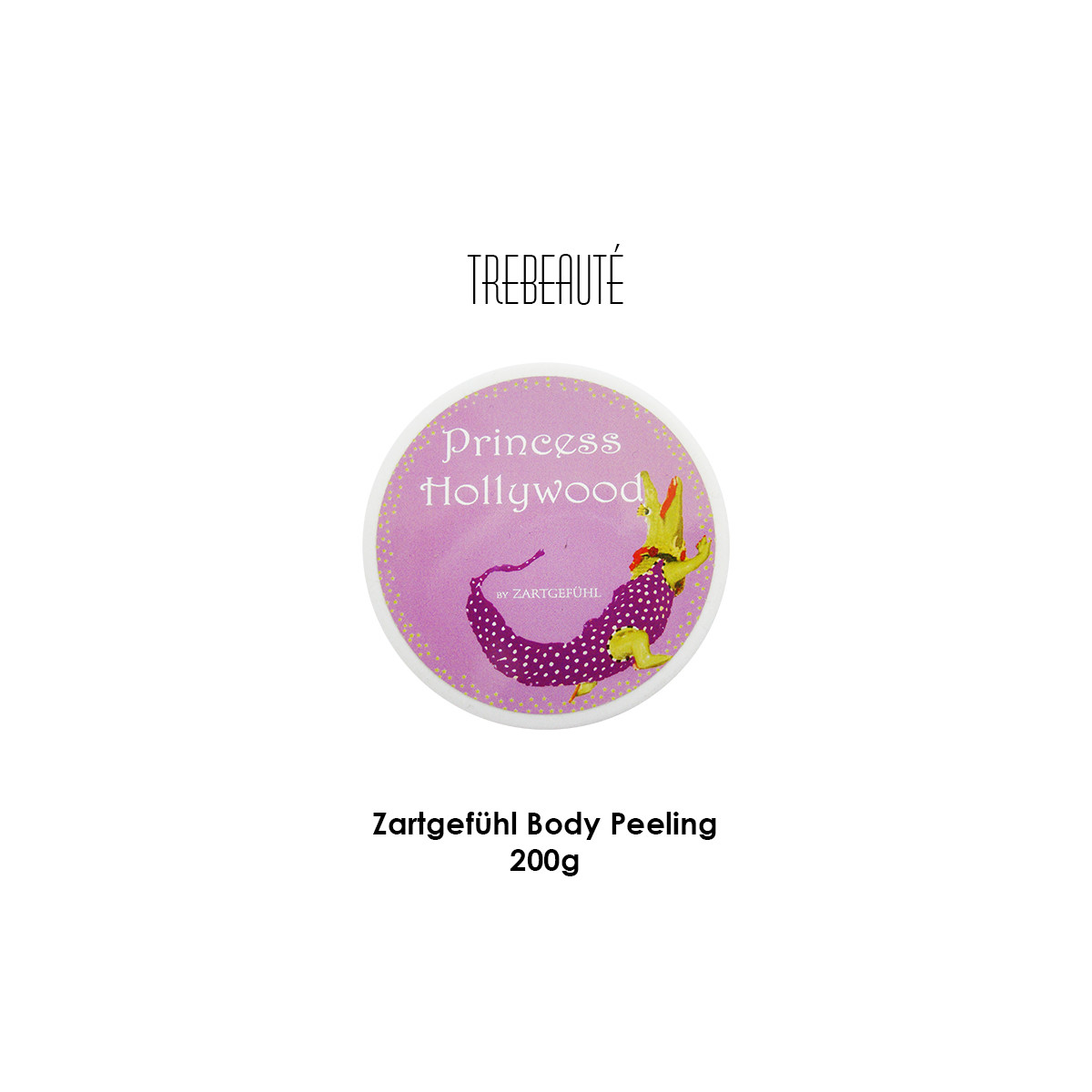 Zartgefühl Body Peeling - Princess Hollywood - 200ml
