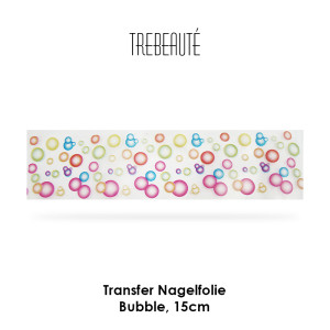 Transfer Nagelfolie - 15cm - Bubble / Hintergrund...