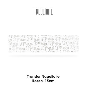 Transfer Nagelfolie - 15cm - Rosen / Hintergrund...