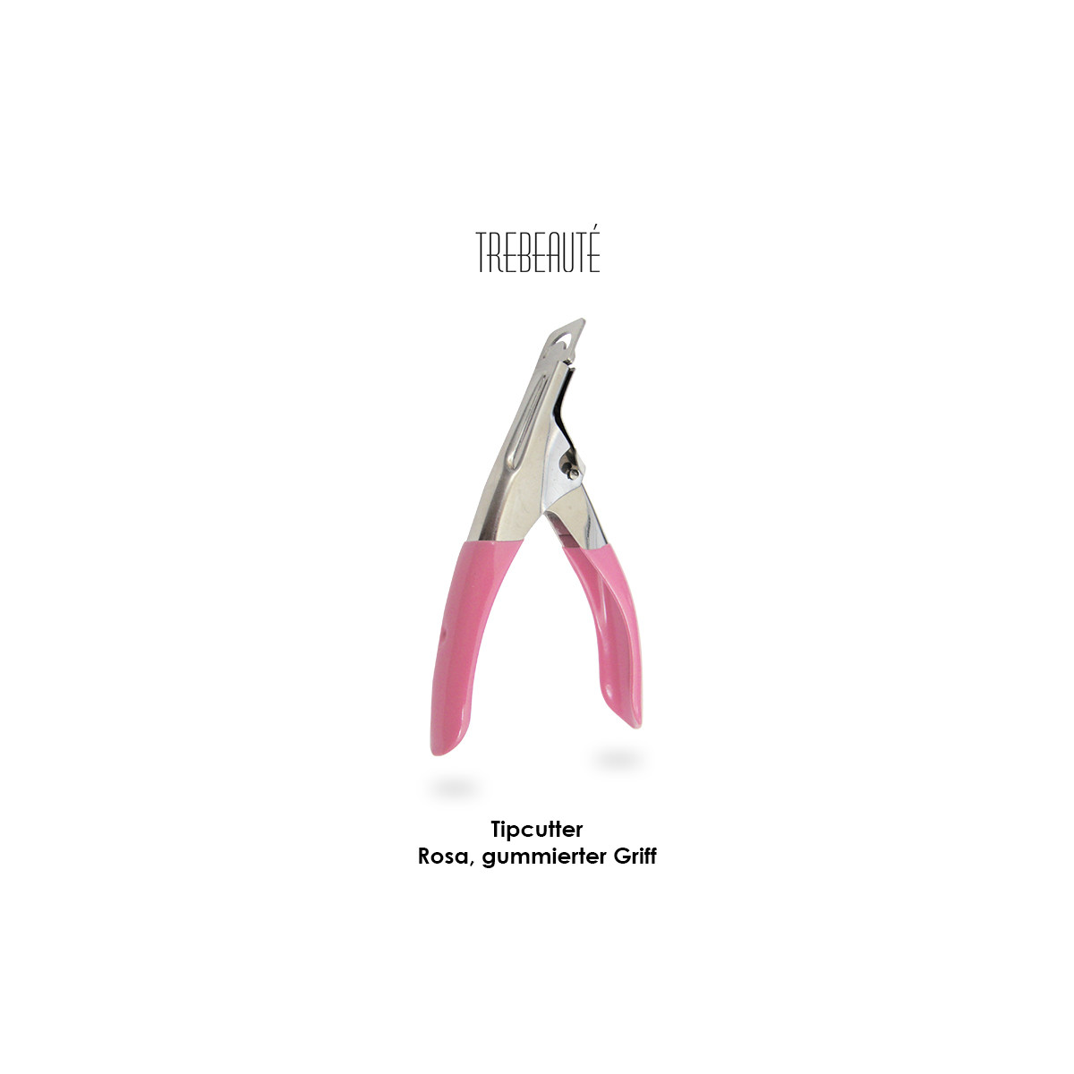 Tip-Cutter - Rosa - gummierter Griff