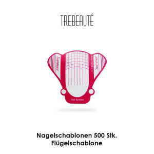 Nagelschablonen - Fl&uuml;gelschablone / Summer- 500...